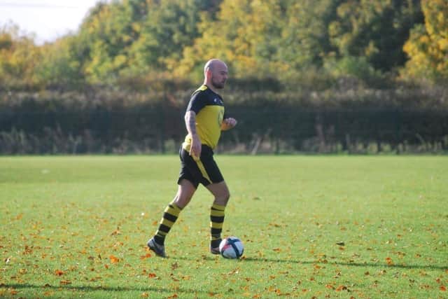 Tom Lloyd was man of the match for Union Rovers against Amotherby & Swinton