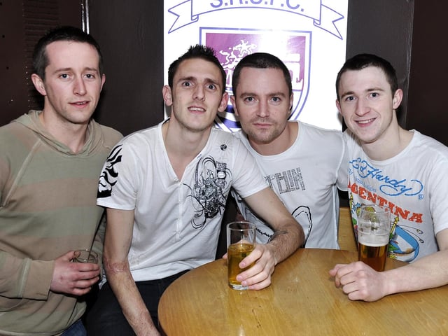 Steven, Liam, Baz and Blondy.