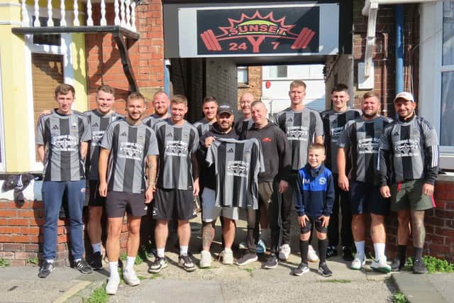 West Pier FC, sponsored by Sunset Gym, won 4-0 at home to Danby.