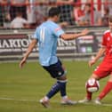 Benn Lewis netted the winner for Bridlington Town at Consett PHOTOS BY DOM TAYLOR