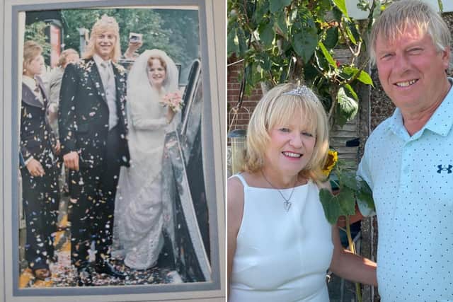 Phil and Anette Parcell, who currently reside in Bempton, have been married for 50 years. Photo submitted.