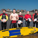 The lifeguards have been working hard to complete vital training. Photo RNLI/Mike Milner