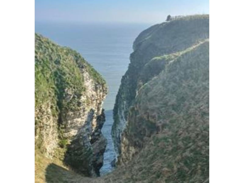 Another fabulous view of the sea from the spectacular Bempton Cliffs.