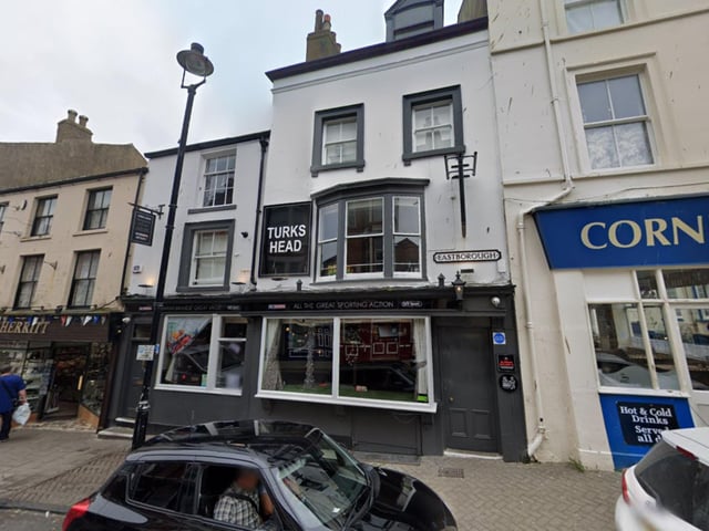 The Turk's Head came in third with a total of 10 votes. It is located on Eastborough.