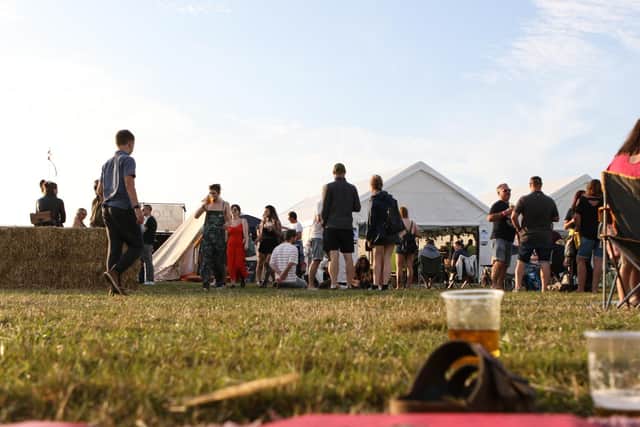 Relaxing at the Headland Festival. Copyright Headland Festival and Simon Heaton