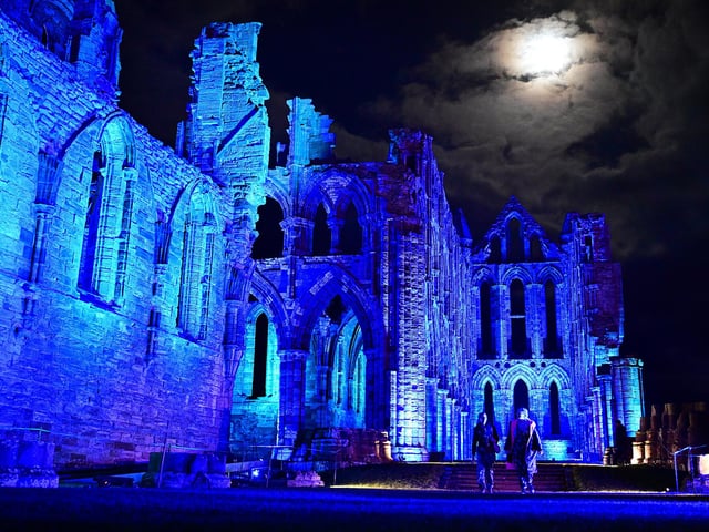 The spectacular setting is the perfect Halloween activity. Picture: Richard Ponter
