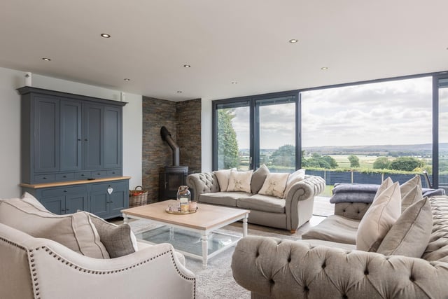 Exceptional views from a sitting room that extends outside - perfect for entertaining