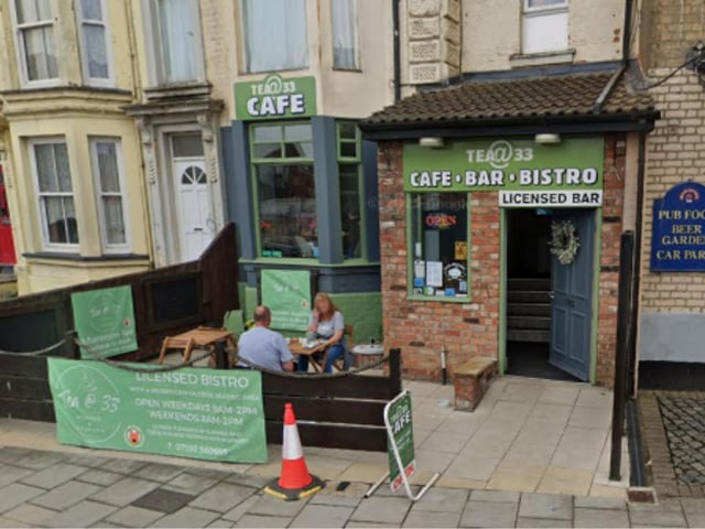 Tea @ 33 is located on Hilderthorpe Road.