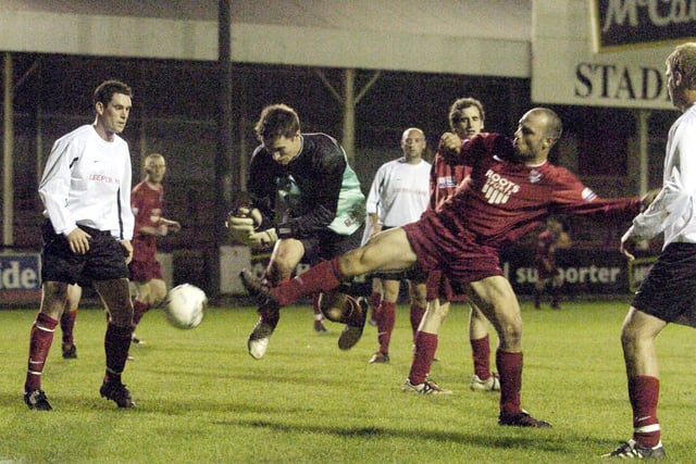 Do you recognise any of the Scarborough League or York League players in this rep team match at the McCain Stadium in 2005?