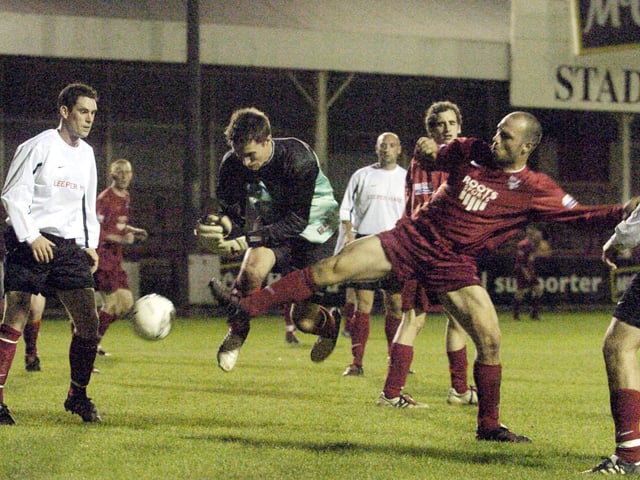 Do you recognise any of the Scarborough League or York League players in this rep team match at the McCain Stadium in 2005?