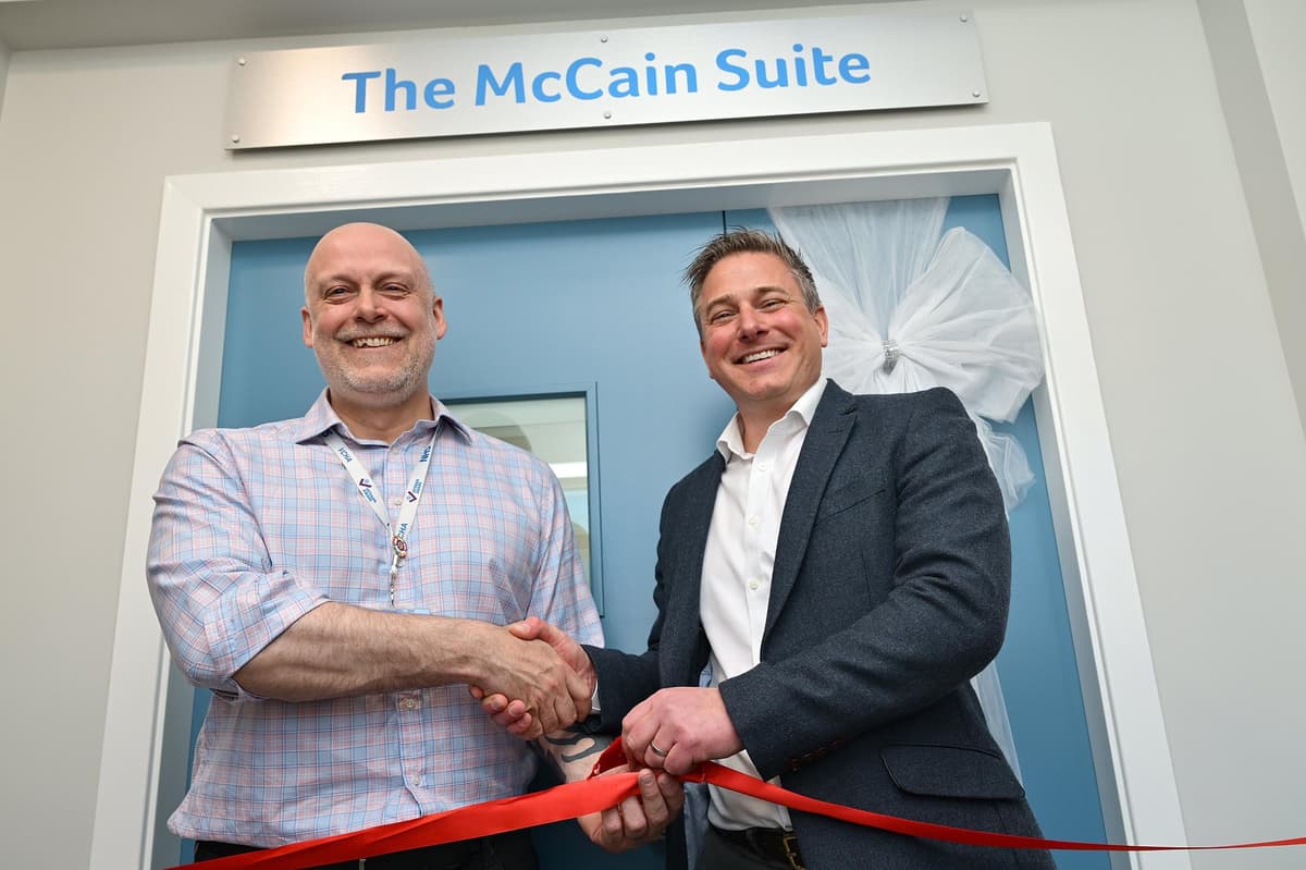 Saint Catherine's hosts official opening for new McCain Suite holiday flat