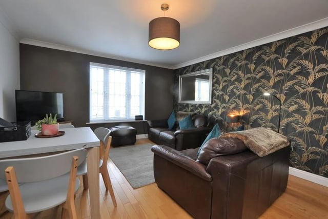 Two-bedroom flat on market for £275,000 with Hope & Braim.