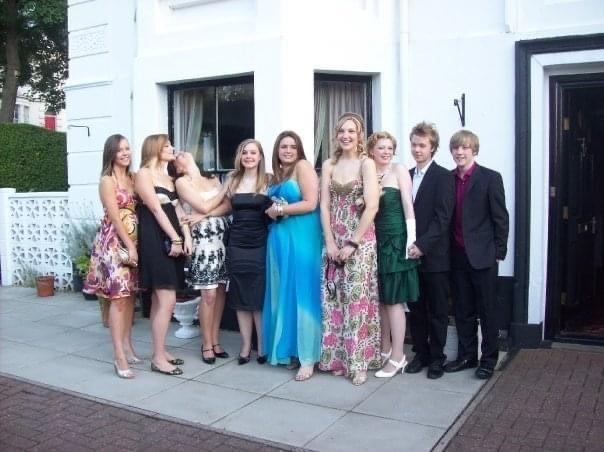 Past students pictured ready for a dance- do you recognise anyone?