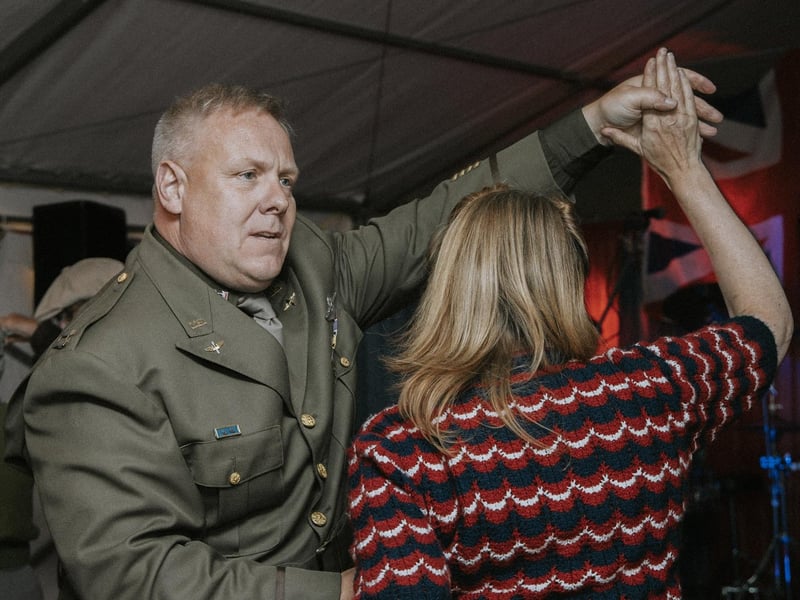 Dancing the night away at Through the Decades.
picture: Tim Bruce