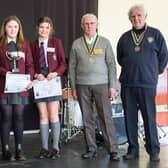 This team from Fyling Hall won the Fred Payne Cup at the Rotary clubs technology tournament.