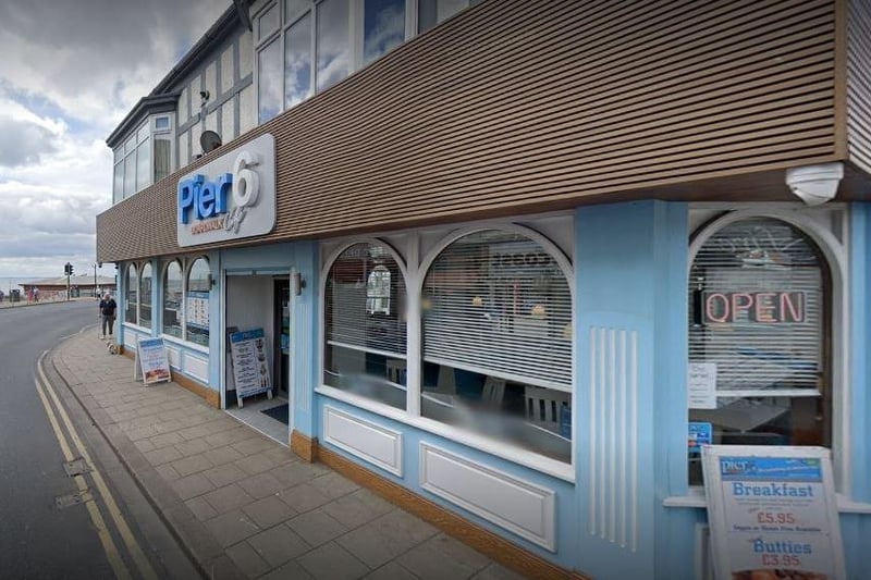 Pier 6 Boardwalk Cafe is located on South Cliff Road, Bridlington. It is a traditional cafe which offers sweet treats, light bites and fish and chips, as well as a gluten free menu.