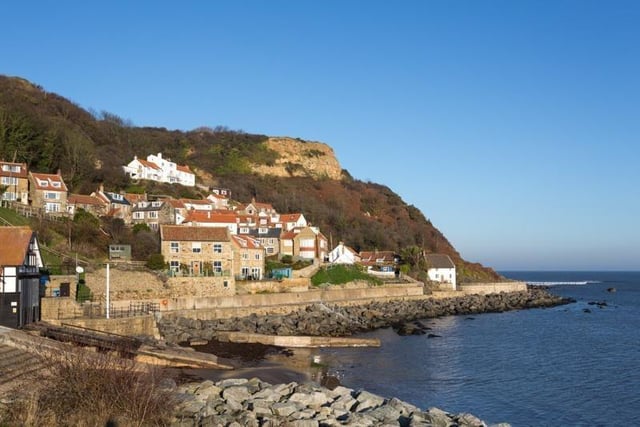 Runswick Bay is a protected area with the village mainly occupied by residential homes and few holiday lets.