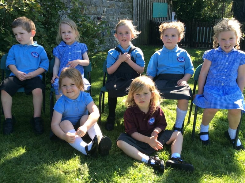 Goathland School new starters.