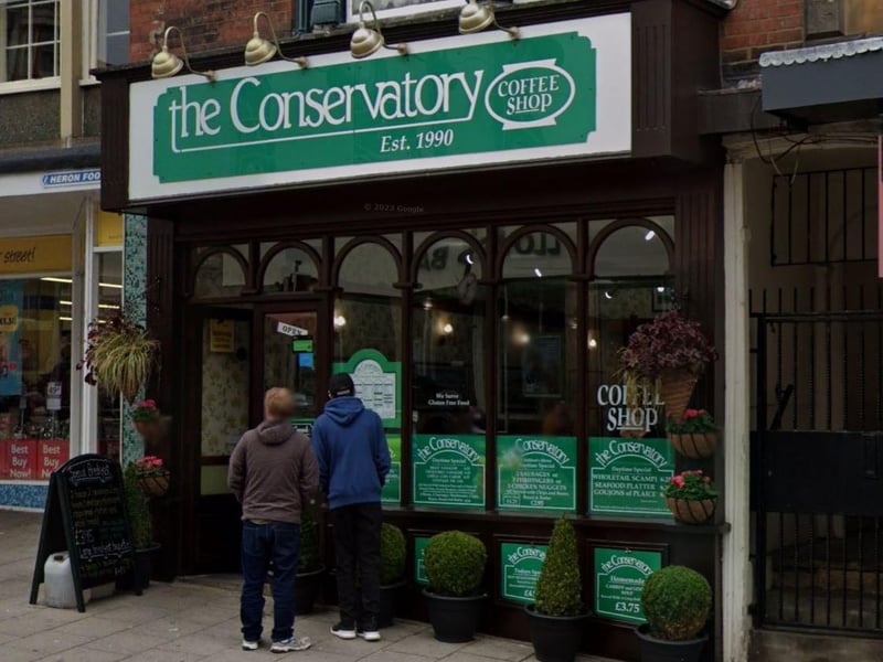 Conservatory Coffee Shop is located on Newborough. It received 4 votes.