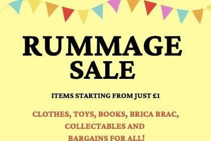 Charity Rummage Sale 22nd June Scarborough