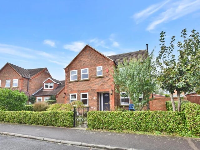 This four bedroom and two bathroom detached house is for sale with Tipple Underwood with a guide price of £450,000.