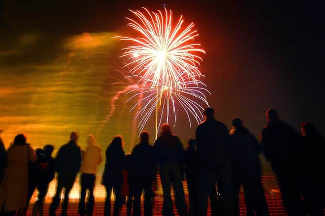 With Bonfire Night taking place this Sunday, the weather is set to be unsettled and chilly. Photo: Richard Ponter.