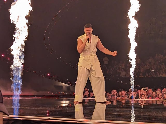 Andrew Lambrou represented Cyprus