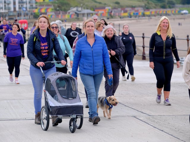 Enjoying the walk.
picture: Richard Ponter