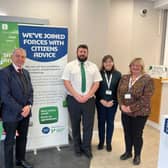 Sir Robert Goodwill, Member of Parliament for Scarborough and Whitby visited Yorkshire Building Society’s branch in Scarborough to hear how an innovative partnership with Citizens Advice is supporting local people with the cost-of-living.