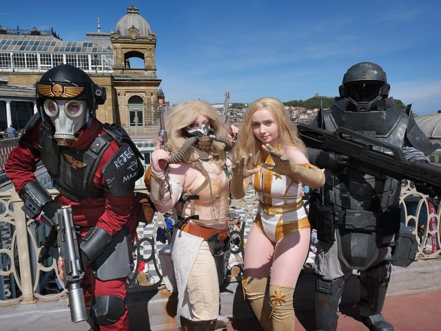 Cosplayers from far and wide came to the Spa to show off their incredible costumes and hard work.