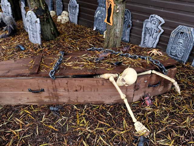 Ghoulish goings on at Filey Bird Garden and Animal Park
