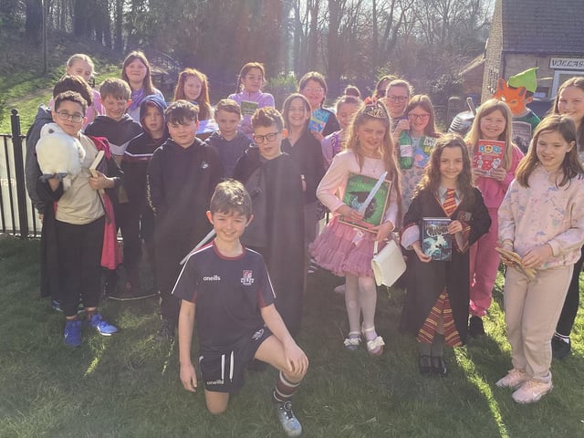 Brompton and Sawdon School youngsters.