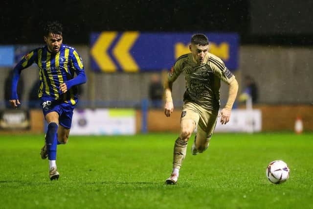 Boro lost 1-0 at King's Lynn Town. Photos by Zach Forster