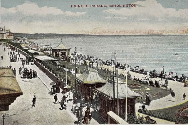 The parade, with its unrivalled view of Bridlington Bay, could accommodate close to 6,000 people.