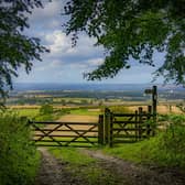 Close to Wintringham on the Yorkshire Wolds Way.