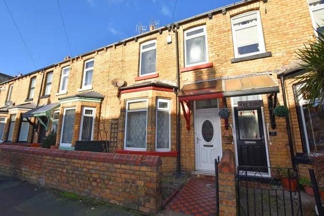 This two bedroom and one bathroom terraced house is for sale with Tipple Underwood for £155,000