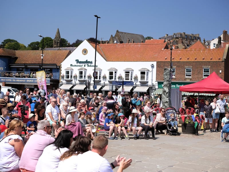 The crowd have great time.
picture: Richard Ponter