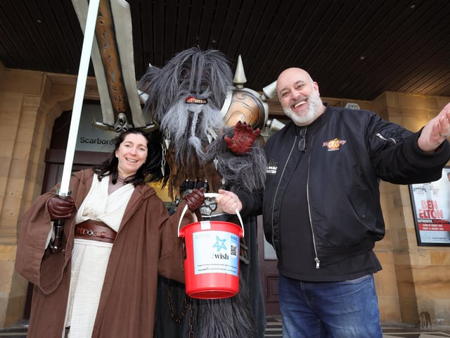 Mos Eisley Misfits Cosplay, supporting Wish charity .