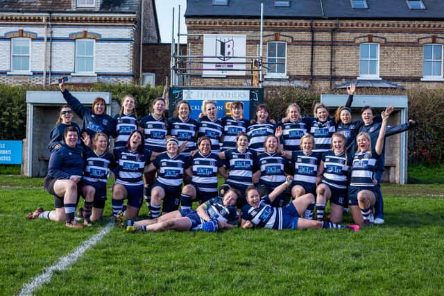The newly-formed Pocklington Women’s Rugby Team