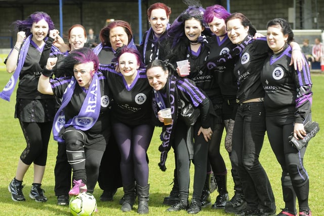 Sisters of Real football team.
w131702bb