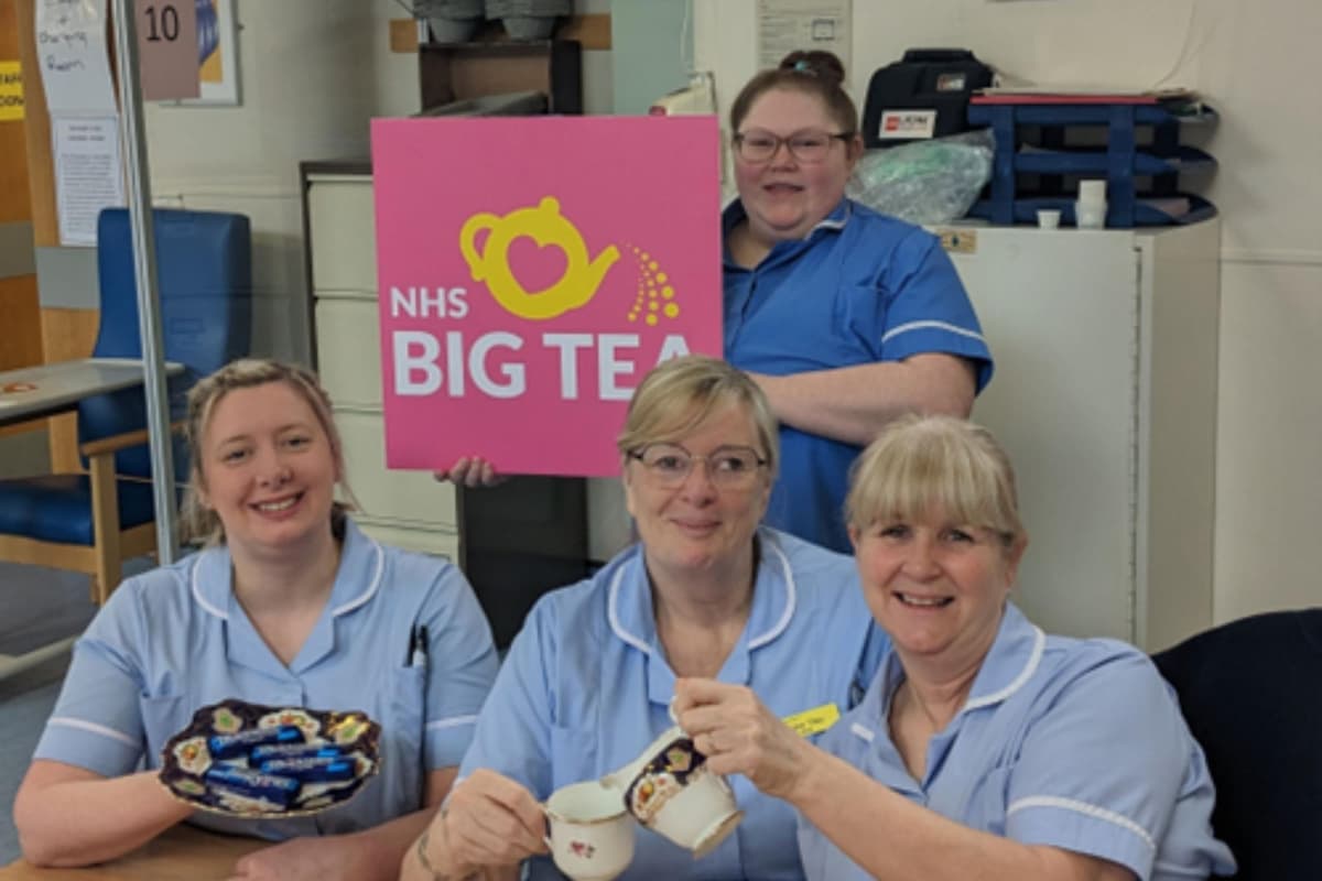 Hospital Tea Support Scarborough Hospital by hosting NHS Tea Party to help raise funds