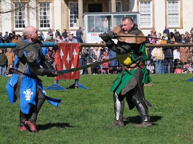 Swords clash as the tournament continues.