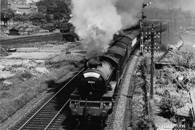 The Scarborough Flyer train in 1950.