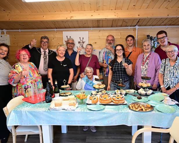 Nora Gee celebrates her 106th birthday with family and friends pic Richard Ponter