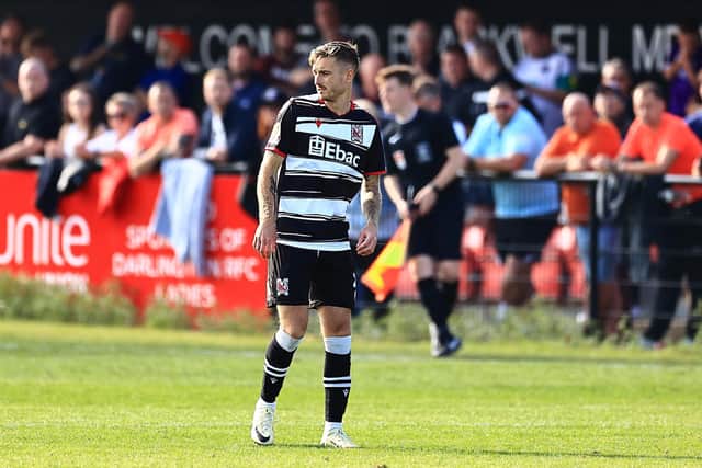 Whitby Town sign highly-rated wide man Jarrett Rivers from Darlington. Photo by Darlington FC