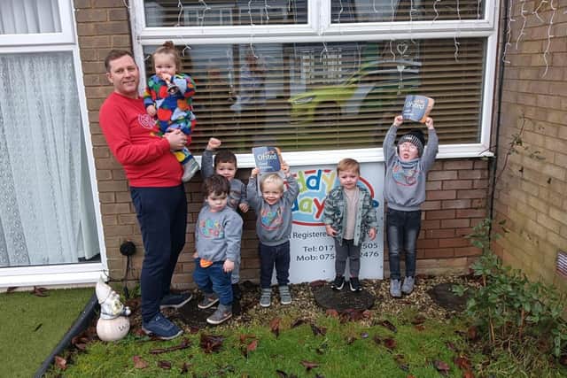Daddy Daycare has just received a 'Good' Ofsted rating.