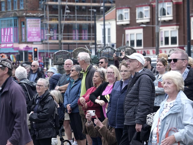 Enjoying the spectacle