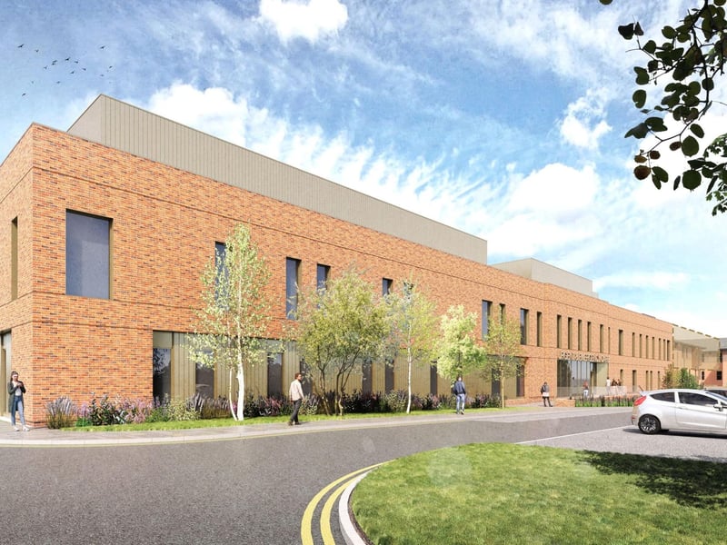 The Urgent and Emergency Care Centre entrance