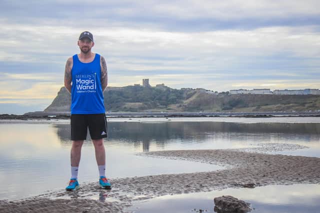 Graeme Farrah will be taking part in this years London Marathon to raise money to go towards the Bradley Lowery Foundation's holiday home.