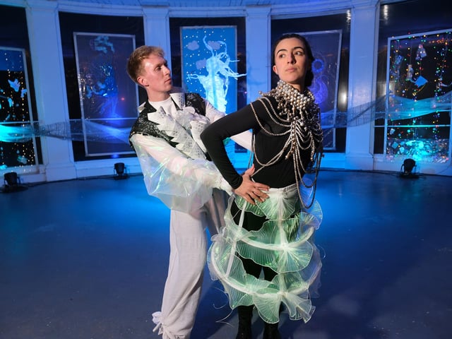 Luis Dunn and Haizea Andueza perform